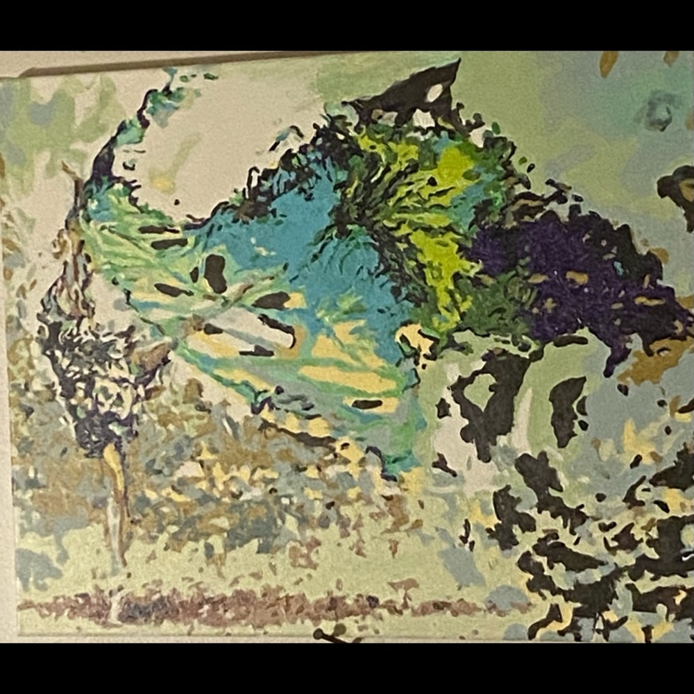 Dance abstract canvas